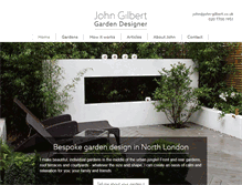 Tablet Screenshot of john-gilbert.co.uk